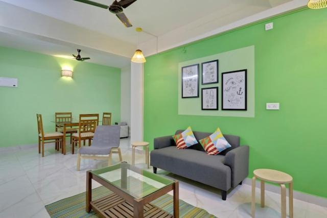 Luxury 2Bhk Apartment Near Calangute Baga Beach With Pool Dış mekan fotoğraf