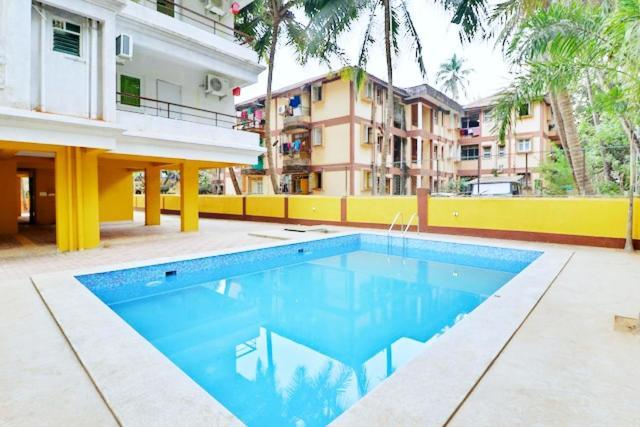 Luxury 2Bhk Apartment Near Calangute Baga Beach With Pool Dış mekan fotoğraf