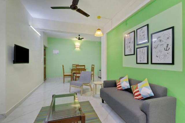 Luxury 2Bhk Apartment Near Calangute Baga Beach With Pool Dış mekan fotoğraf