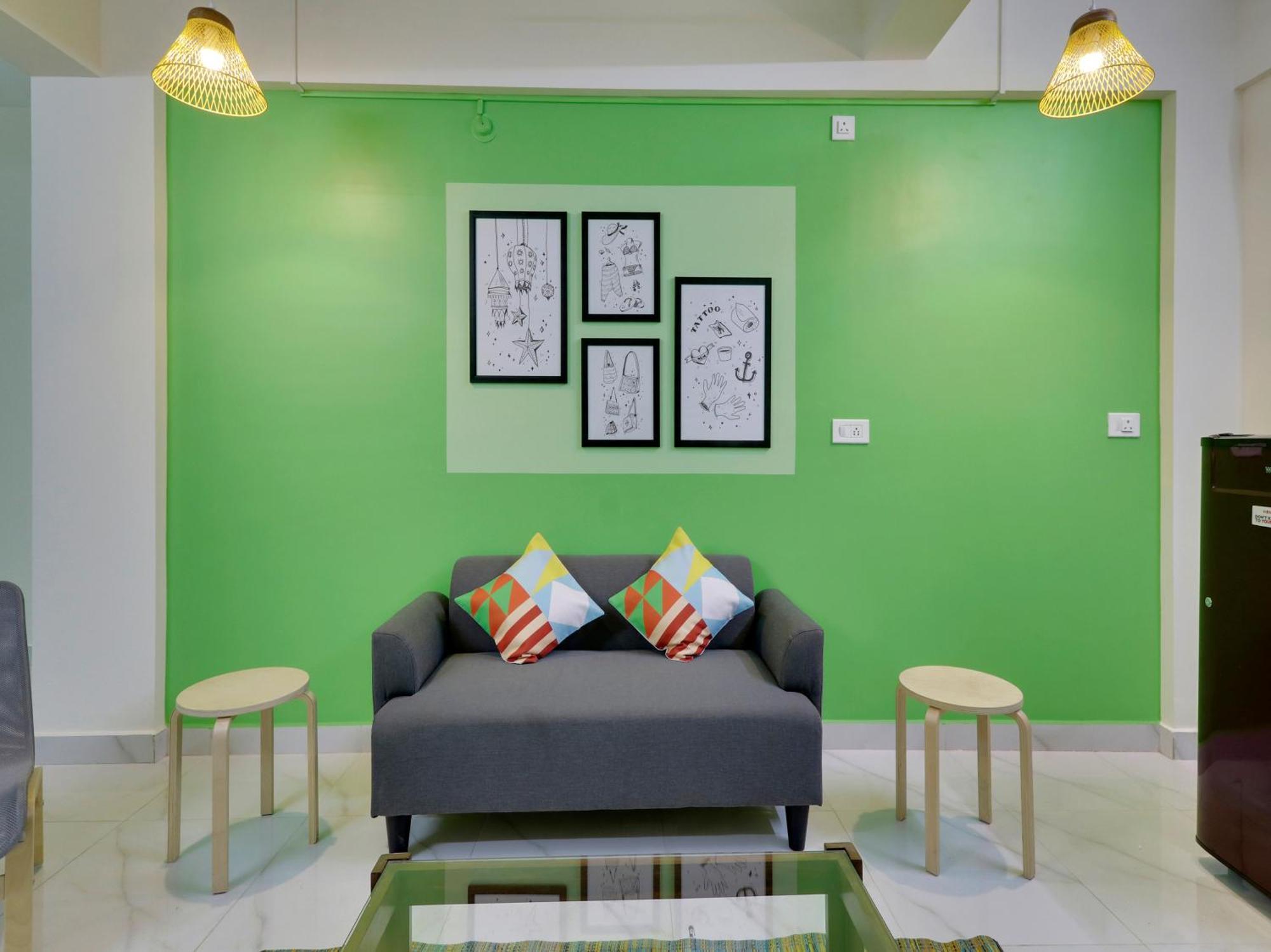 Luxury 2Bhk Apartment Near Calangute Baga Beach With Pool Dış mekan fotoğraf
