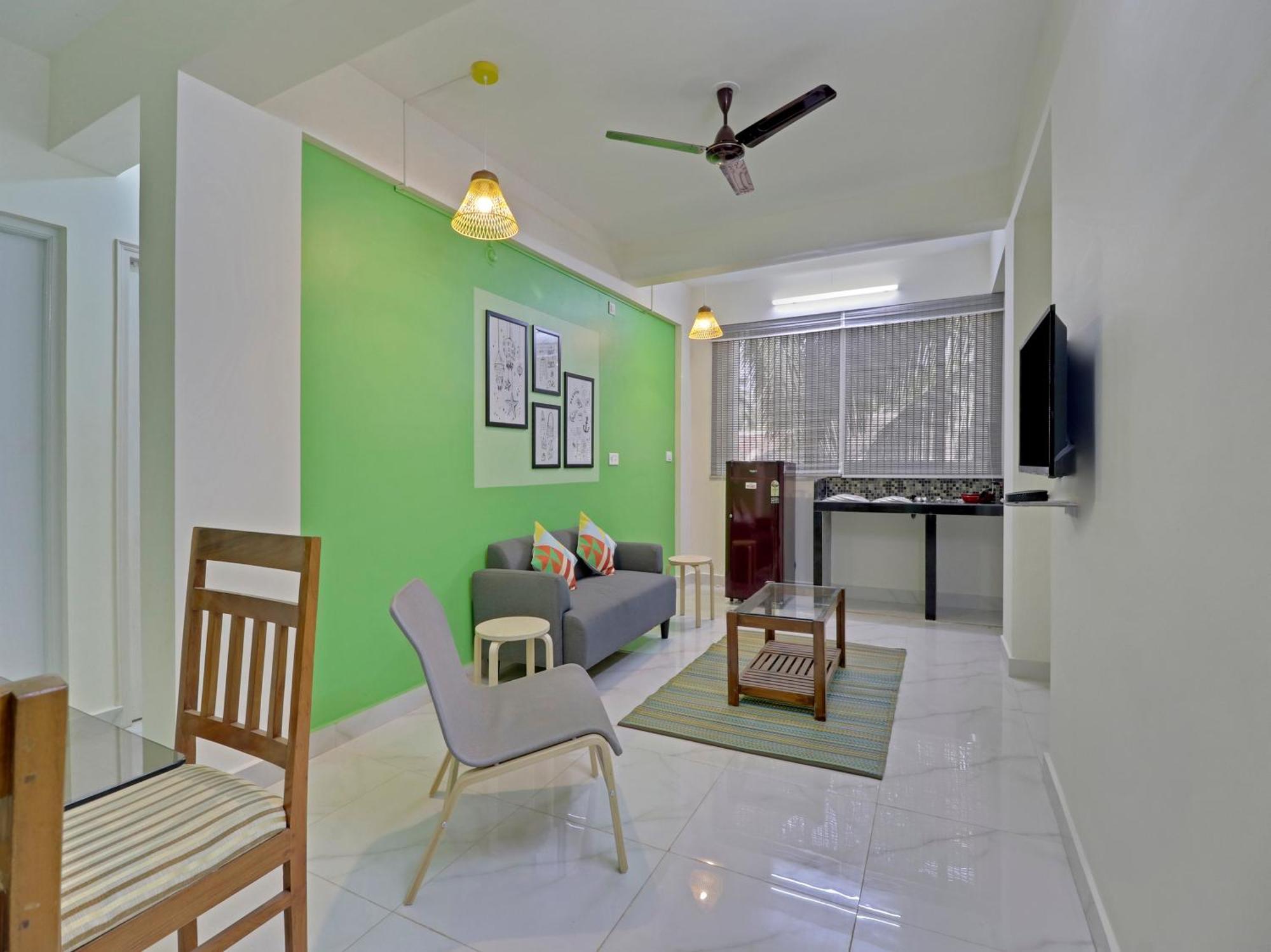 Luxury 2Bhk Apartment Near Calangute Baga Beach With Pool Dış mekan fotoğraf