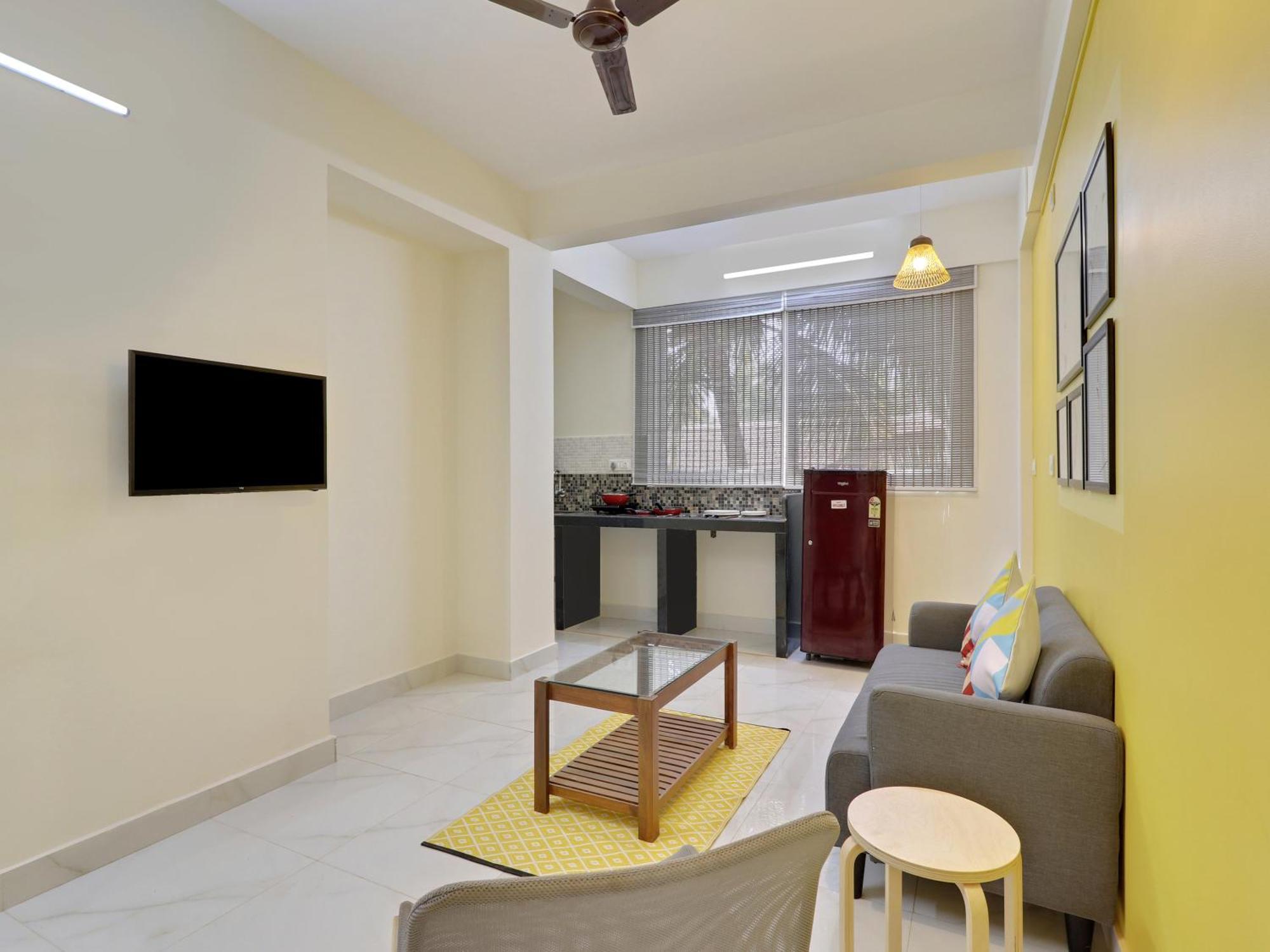 Luxury 2Bhk Apartment Near Calangute Baga Beach With Pool Dış mekan fotoğraf