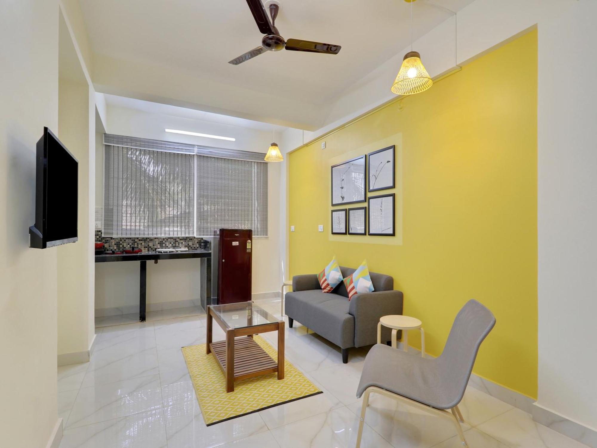 Luxury 2Bhk Apartment Near Calangute Baga Beach With Pool Dış mekan fotoğraf