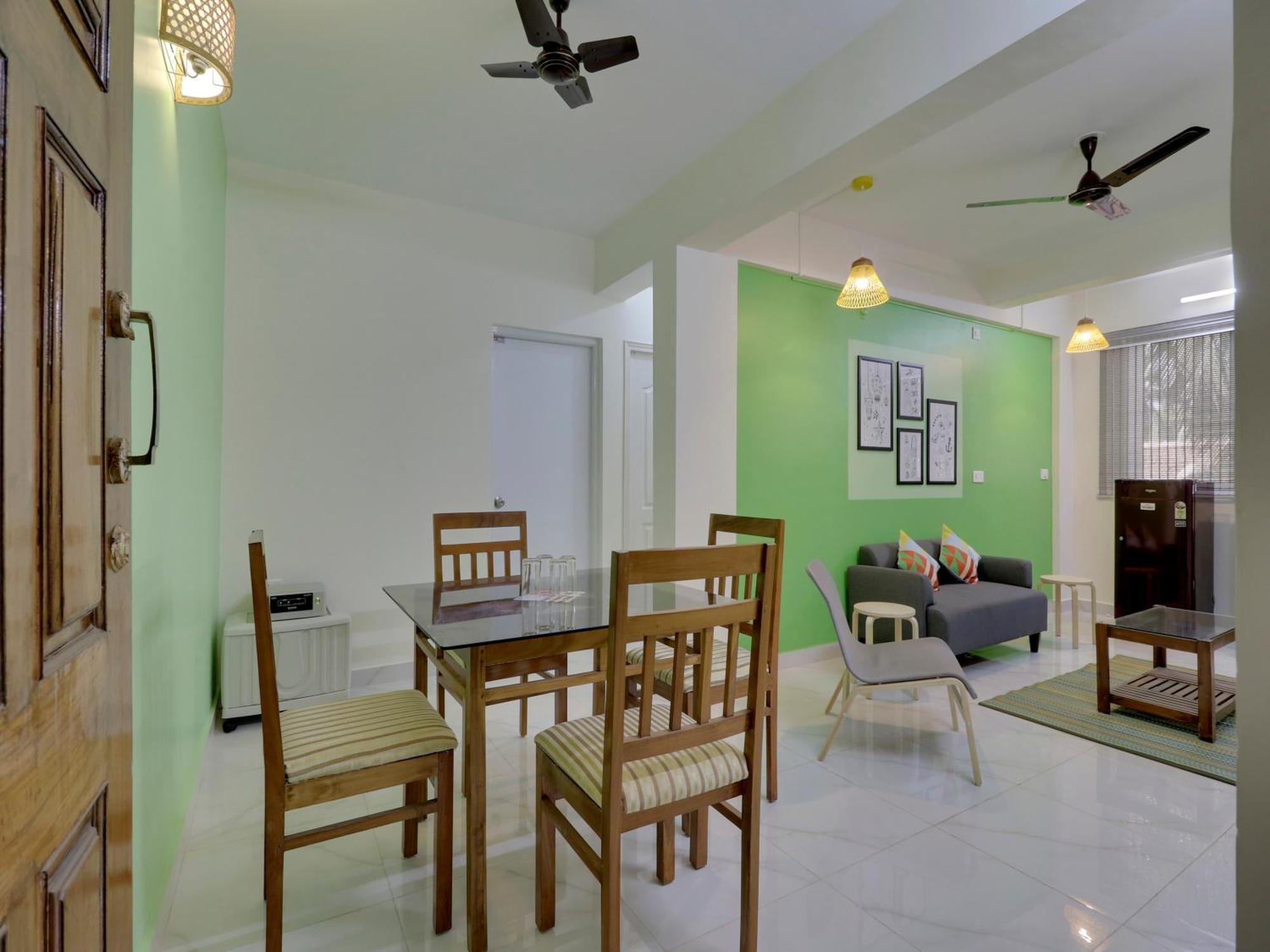 Luxury 2Bhk Apartment Near Calangute Baga Beach With Pool Dış mekan fotoğraf